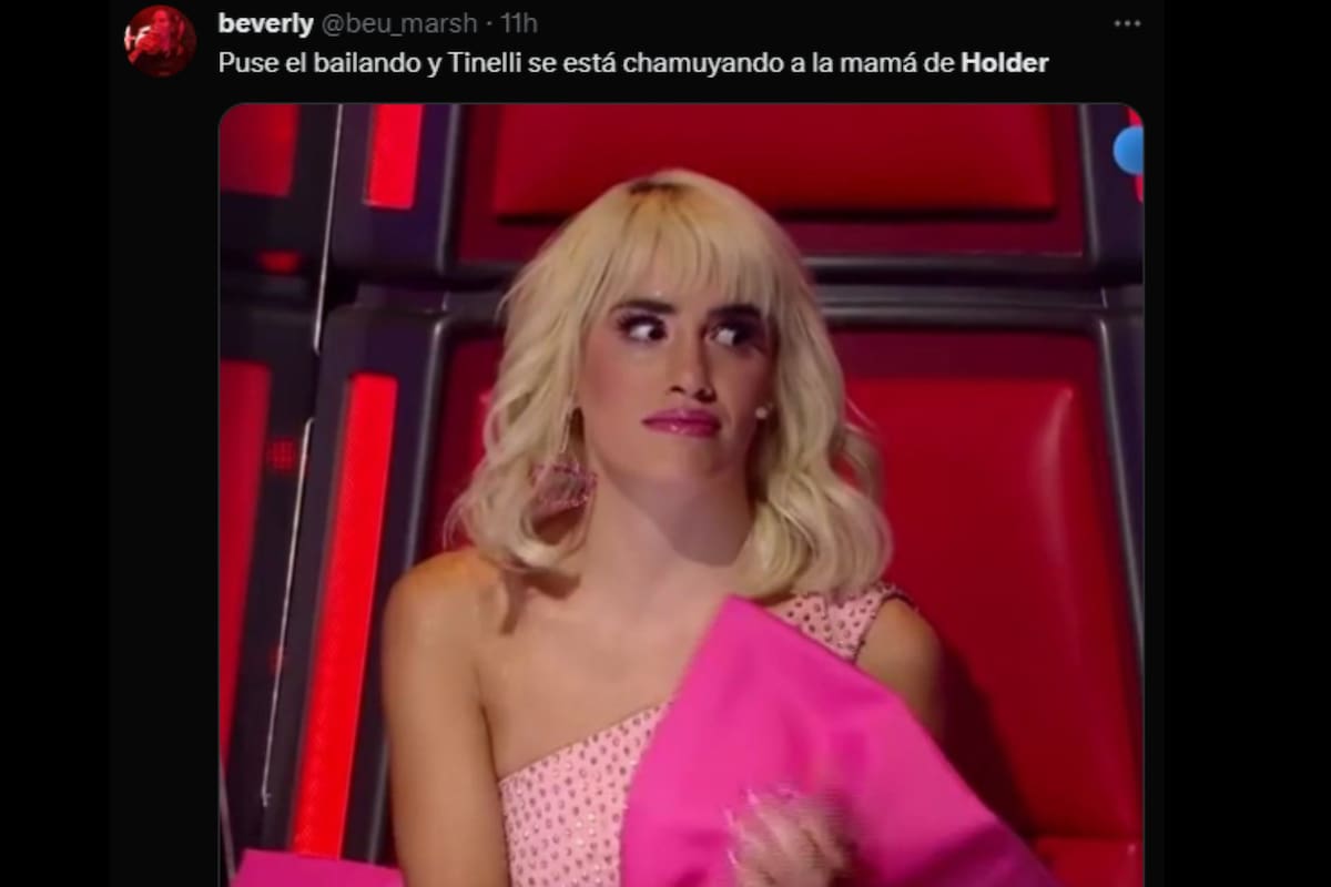 Estallaron los memes por la actitud de Marcelo Tinelli ante la mamá de Holder (Captura Twitter)