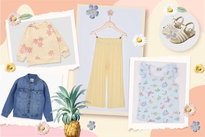 Estampas y colores, la consigna de la primavera en la moda para chicos.
