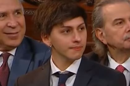 Estanislao Fernández se mostró conmovido cuando su padre recordó a sus abuelos