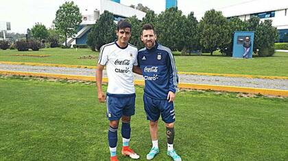 Estar con Messi, un sueño cumplido