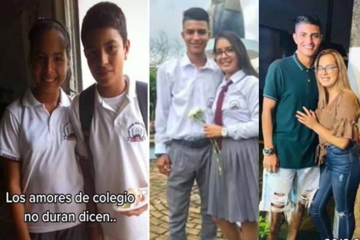 Estas es la historia de amor de dos jóvenes que se conocieron en el colegio y 10 años después siguen juntos
