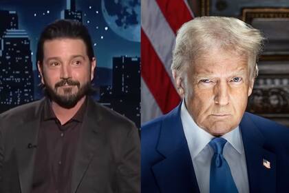"Estas han sido semanas oscuras", describió el actor mexicano sobre la situación que se vive en Los Ángeles, California. Fotos: Jimmy Kimmel Live, The White House