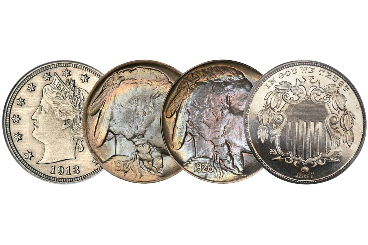 Estas monedas se vende por miles de dólares en el mercado de subastas