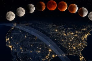 Eclipse lunar de agosto 2026 en la Argentina: guía completa con horarios, fases y recomendaciones