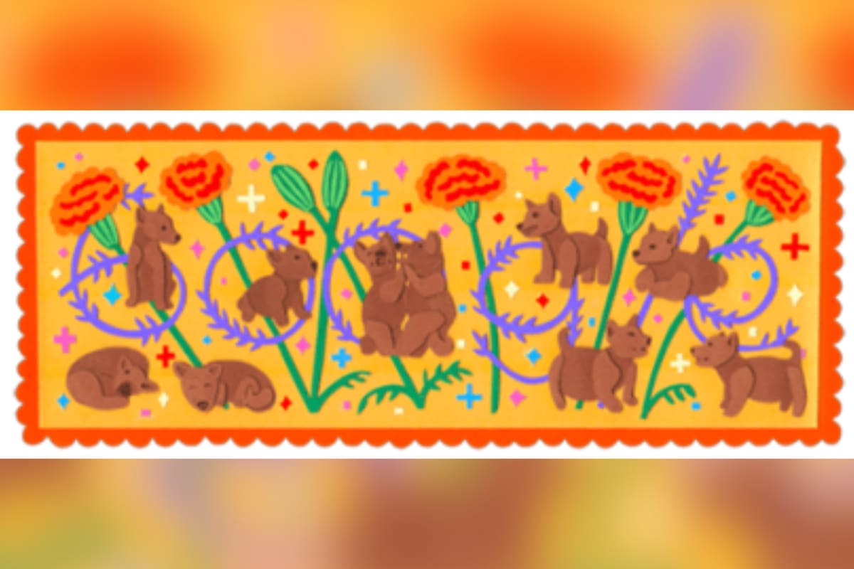 Este 1 de noviembre Google presentó un doodle en conmemoración al Día de los Muertos (Foto: Google)