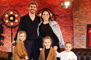 Este 8 de abril cumplen años las tres hijas de Antoine Griezmann (Foto: Instagram @eri_chope)