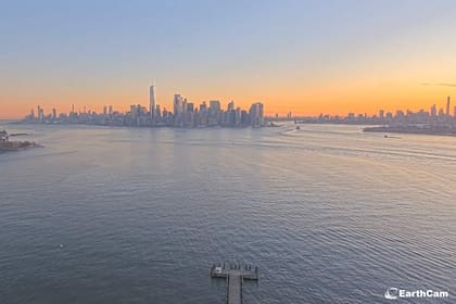 Este 8 de febrero la mayoría de las localidades de Nueva York amanecieron con temperaturas entre los -6 y -1 °C