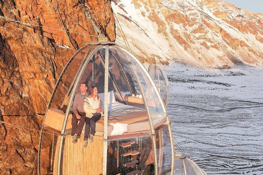 OVO Patagonia: un refugio de lujo en las alturas de la Patagonia