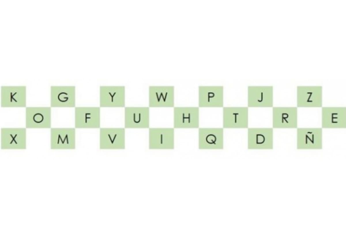 Este anagrama esconde entre las letras faltantes el nombre de una famosa película