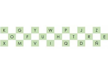 Este anagrama esconde entre las letras faltantes el nombre de una famosa película