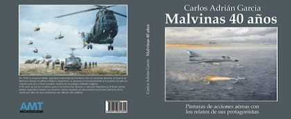 Este año, el artista Carlos Adrián García editó el libro "Malvinas 40 años", donde presenta sus pinturas de acciones aéreas con los relatos de sus protagonistas, en primera persona. Allí está la pintura del rescate de Arca, la única imagen que retrata aquél acontecimiento histórico