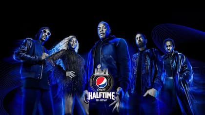 Este año, Eminem, Dr. Dre, Kendrick Lamar, Mary J. Blige y Snoop Dog serán los encargados de animar el medio tiempo del partido (Crédito: Twitter/@NFL)