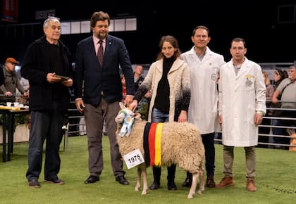 Este año, en la Exposición Rural de Palermo, Zurro y Rodríguez consiguieron los Grandes Campeones de la raza