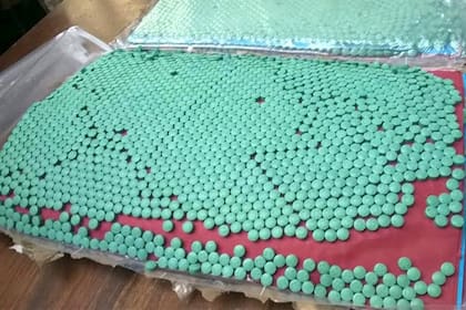 Este año fueron decomisadas 76.000 pastillas de éxtasis en la Argentina