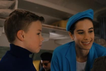 Este año, la actriz se lució en Propeller: One-Way Night Coach, película dirigida y escrita por su padre (Foto: Instagram @ella.bleu)