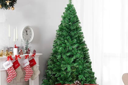 Este árbol artificial está compuesto por PVC de alta calidad para que se parezca lo más posible a uno de verdad