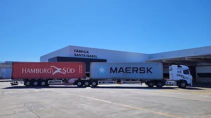 Este bitren partió el sábado 23 de agosto desde el puerto de Buenos Aires