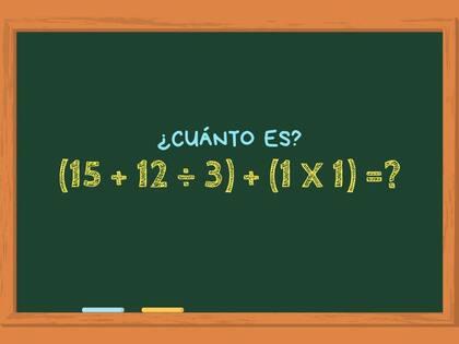 Este cálculo matemático de primaria se volvió viral en redes sociales, ya que pocas personas pueden resolverlo en menos de un minuto