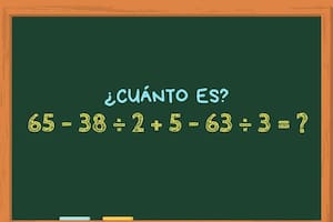 Este cálculo matemático se volvió viral por su aparente complejidad para resolverlo