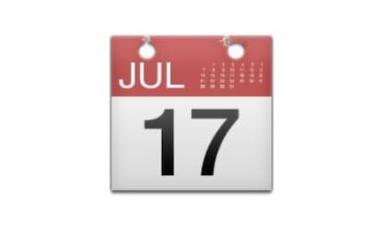 Este calendario tiene un emotivo significado, por la fecha. Foto: Emojipedia