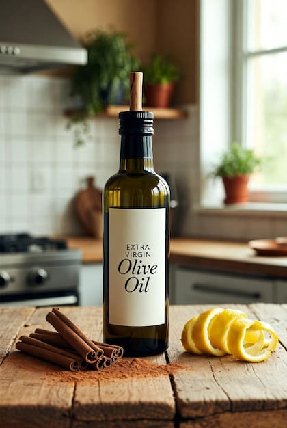 Este conjunto de ingredientes se utiliza para neutralizar olores fuertes en la cocina (Foto: Generada con IA - Grok)