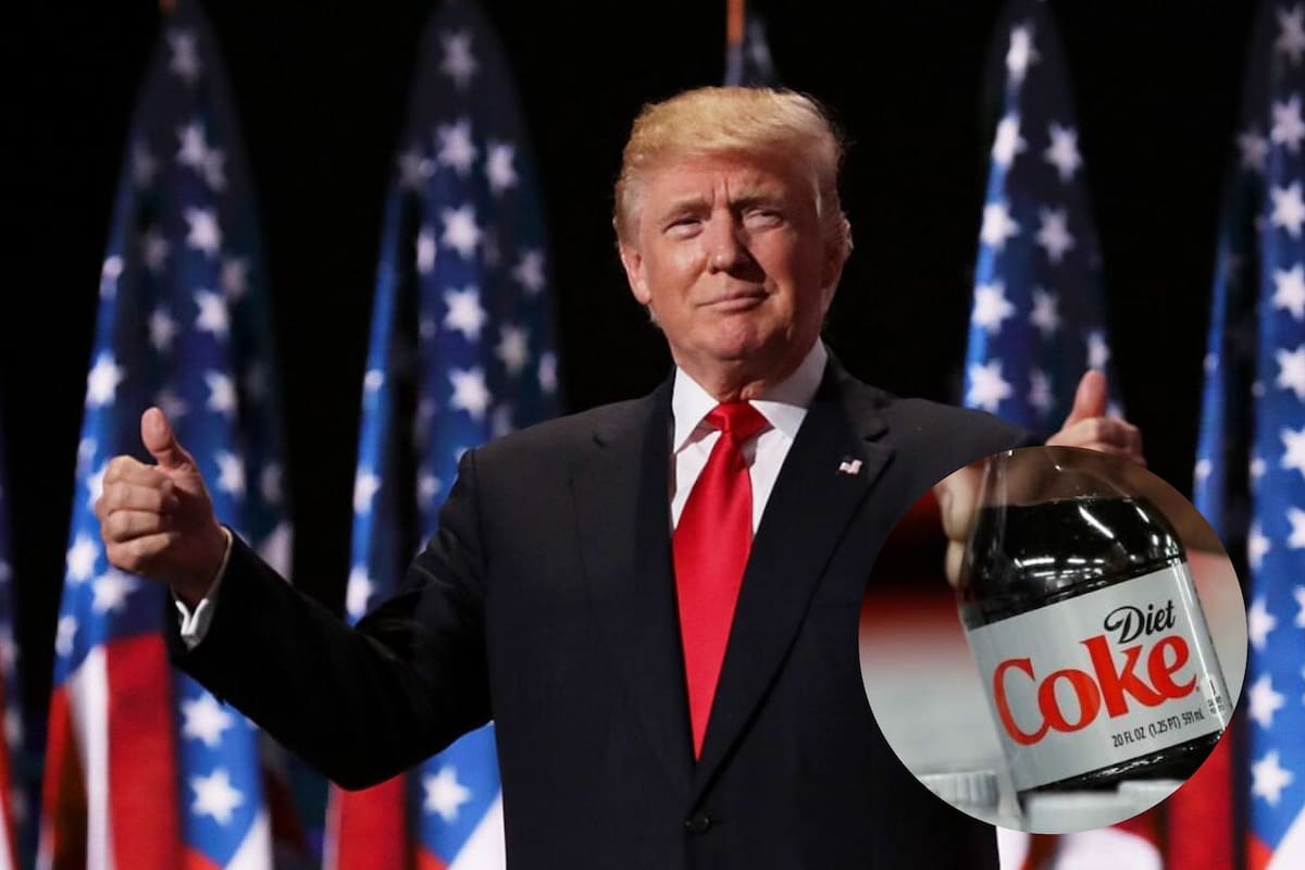 Este dispositivo permitirá al presidente solicitar esta bebida con solo presionarlo. Foto: @KashPatelX/Canva.