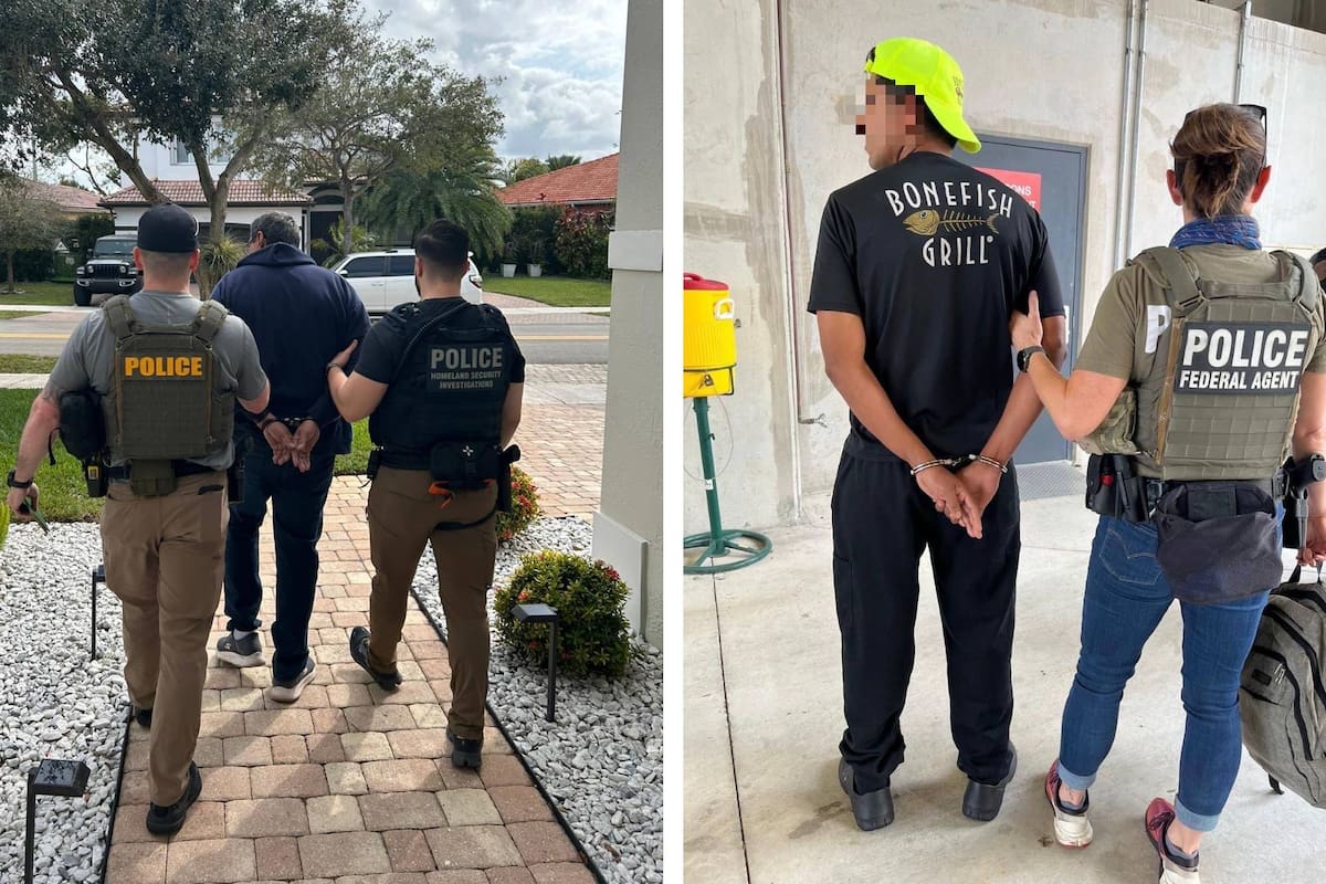 Este domingo comenzaron las redadas masivas en Miami y hubo arrestos de inmigrantes indocumentados
