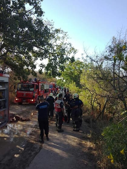 Este domingo, el frente tiene 700 metros