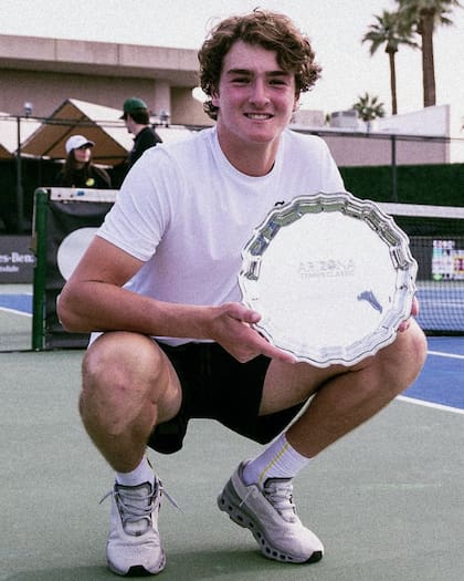 Este domingo Fonseca logró el Challenger de Phoenix, su tercer título de la categoría