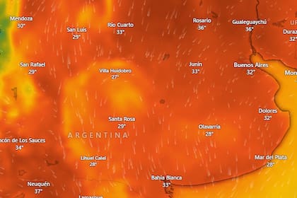 Este domingo regirán alertas por tormentas, viento y altas temperaturas en 17 provincias argentinas