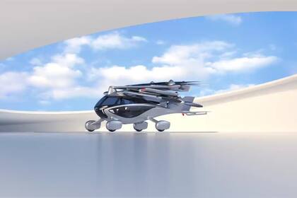 Este dron transporta pasajeros