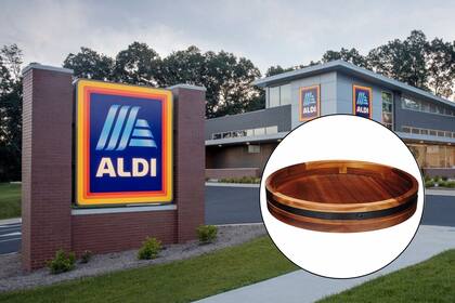 Este "dupe" es mucho más barato en Aldi que en Pottery Barn