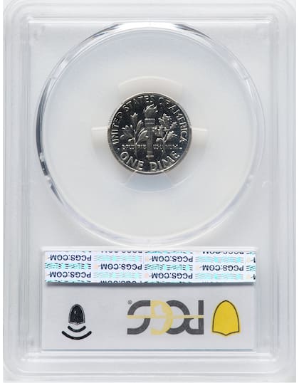 Este ejemplar de diez centavos es una de las 100 mejores monedas modernas de EE. UU.