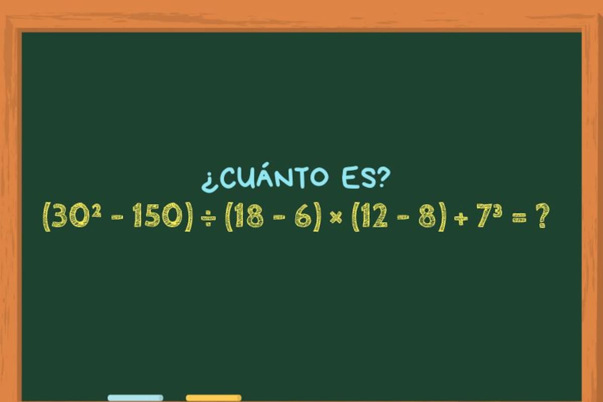 Este ejercicio de primaria esconde una dificultad que lo hace casi imposible de resolver