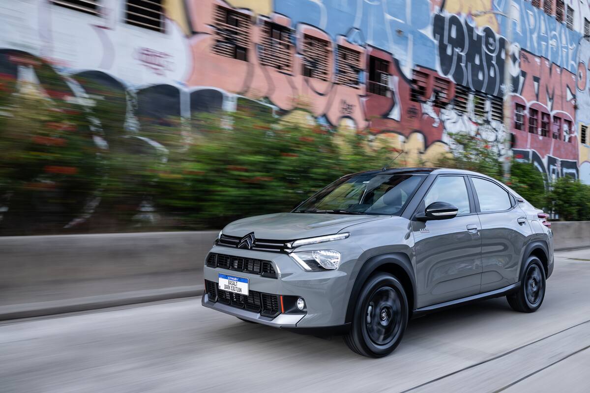 Este es el Citroën Basalt Dark Edition Turbo 200 -versión tope de gama-