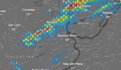 Este es el clima del finde