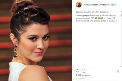Este es el comentario de Clara McGregor contra la novia de su padre