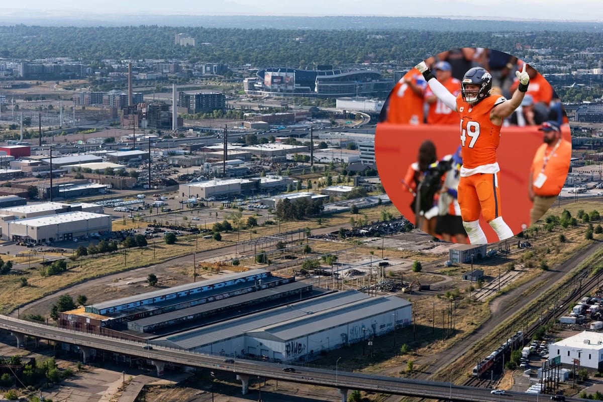 Este es el lugar donde se construirá el nuevo estadio de los Broncos de Denver (Instagram @broncos/denverbroncos.com)