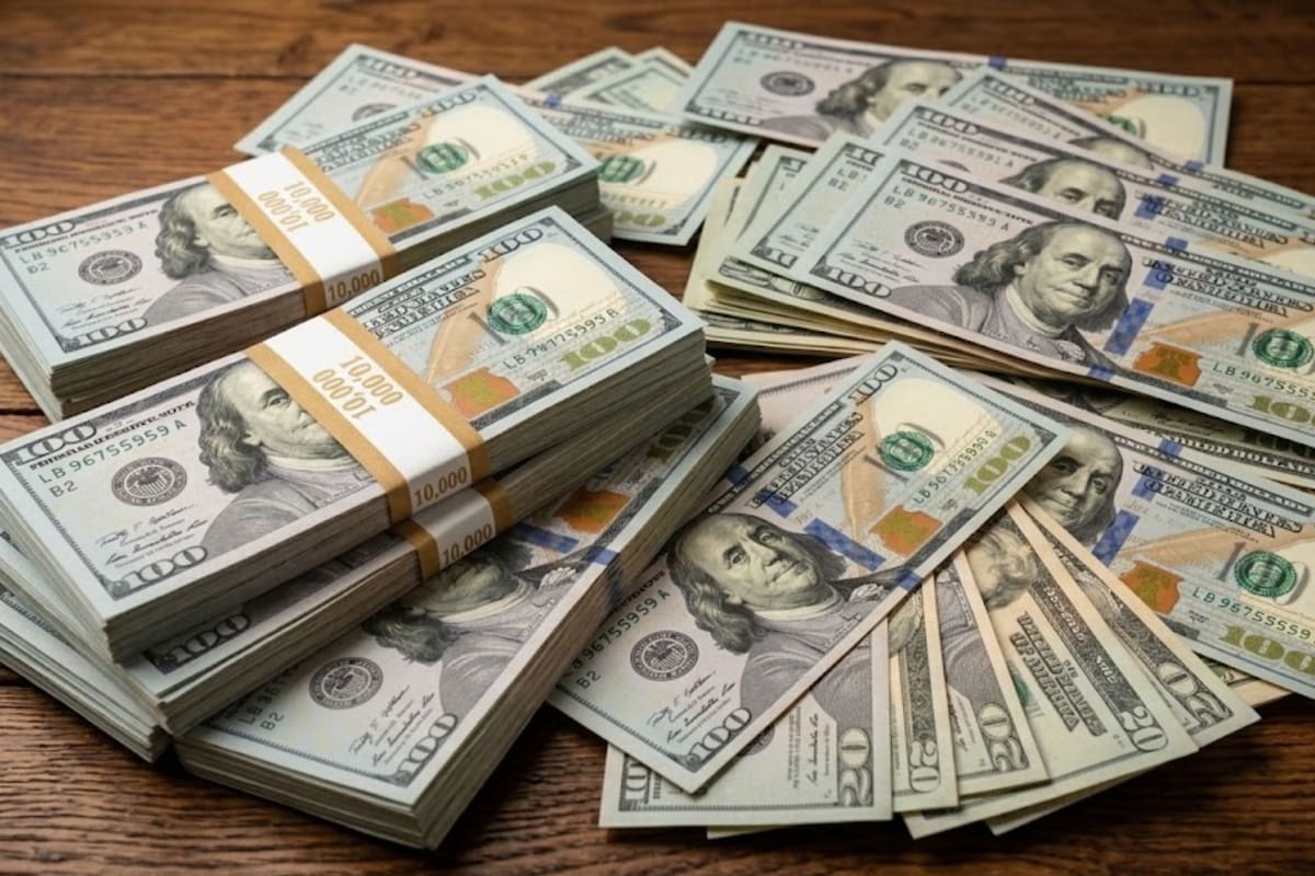 Este es el precio con el que abre el dólar el lunes 10 de agosto (imagen ilustrativa generada con IA)