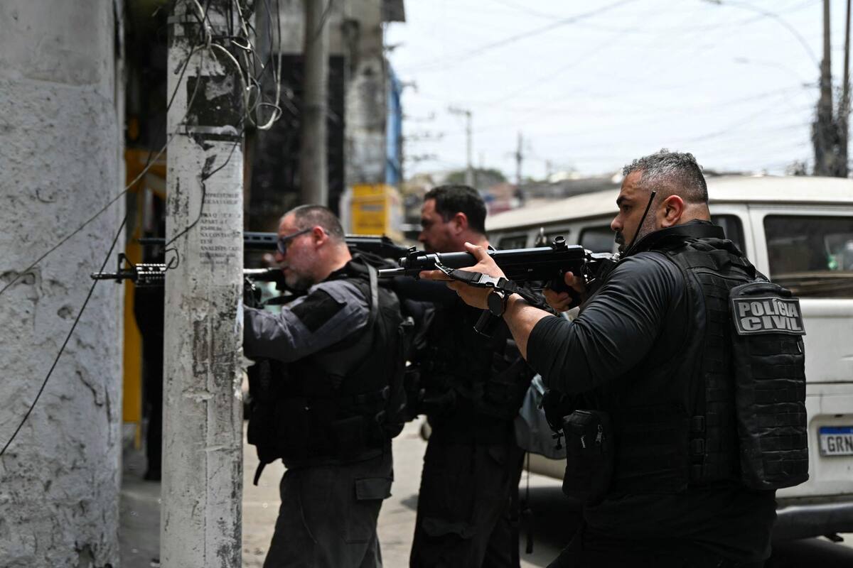 Este es el segundo operativo de la policía brasileña contra el narcotráfico de la semana