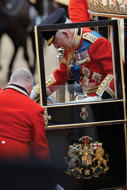 Este es el segundo Trooping the Colour de Carlos como soberano.