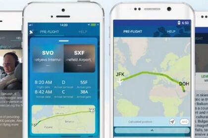 "Este es tu avión hablándote", es el lema de SkyGuru