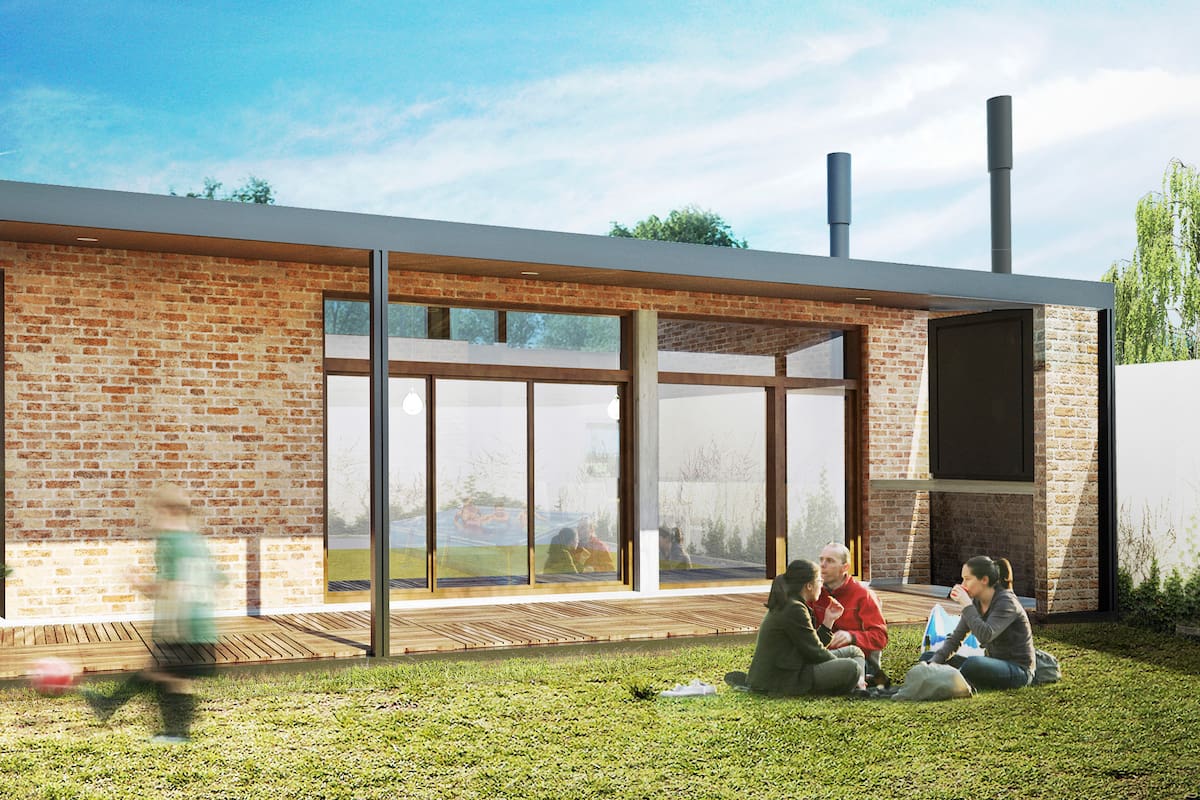 Este es uno de los nueve modelos de casas que ofrece Casa Propia con sus planos para construir