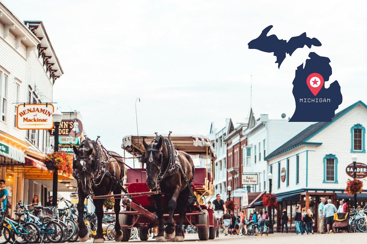 Este estado de EE.UU. tiene una isla en la que están prohibidos los autos (Pexels/Chait Goli)