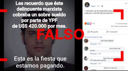 Este falso posteo circula desde mayo de 2015 y ya había sido desmentido por Chequeado