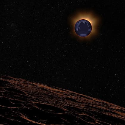 Este fenómeno ocurre cuando la Tierra se interpone entre el Sol y la Luna (Facebook/Nasa)