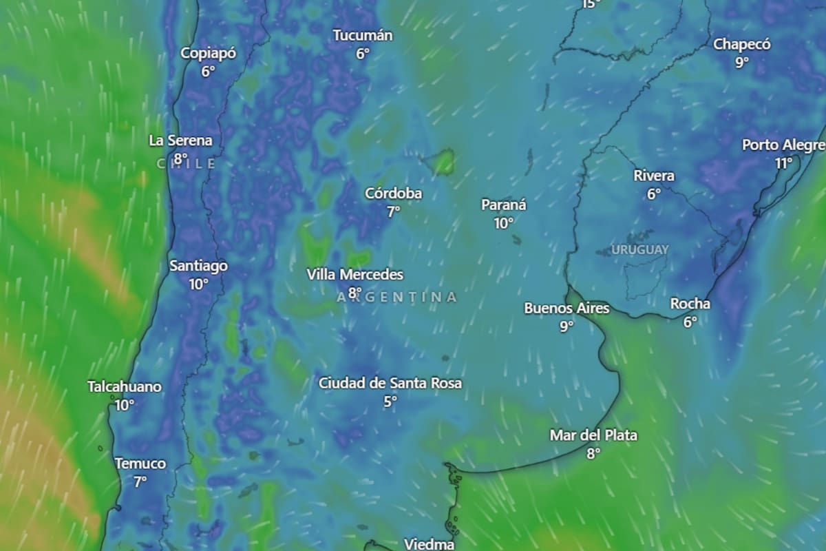 Este fin de semana se espera más frío y jornadas inestables