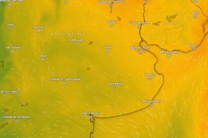 Este fin de semana se esperan lluvias en la ciudad de Buenos Aires, excepto para el sábado
