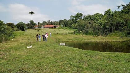 Este fue el terreno elegido en Mogi das Cruzes.