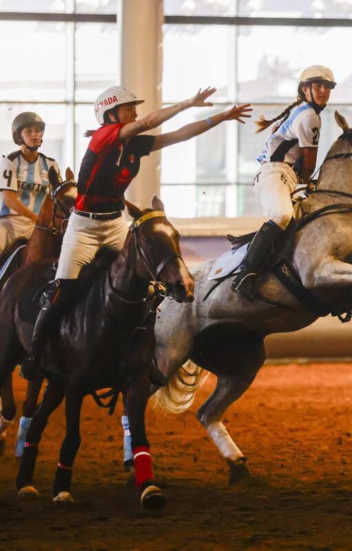 Este innovador deporte dejó huella en el marco de la Expo Nuestros Caballos